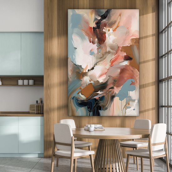 Peinture sur toile 120x180 cm - Peinture colorée - Accessoires de décoration de chambre - Peintures de salon - Décoration murale de chambre - Décoration murale murale de cuisine - Tissu mural d'intérieur - Maison de décoration - Art de la Peinture