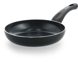 Kochstar Essenz Zwart Keramische Koekenpan - 20cm - PFAS-vrij - Inductie koekenpan - Inductie pan - Keramische anti-aanbaklaag - Koelgreep - Ovenbestendig tot 130° C - Zwart