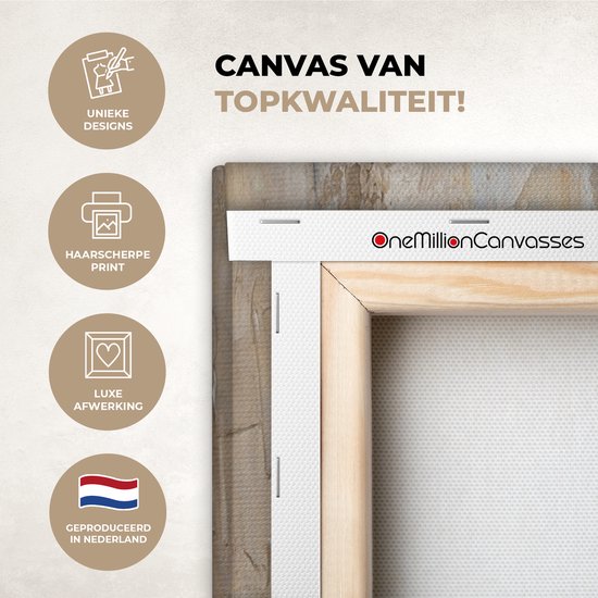 Tableau Peinture sur Toile - Femme - Vin - Peinture à l'Huile - 60x90 cm - Décoration murale