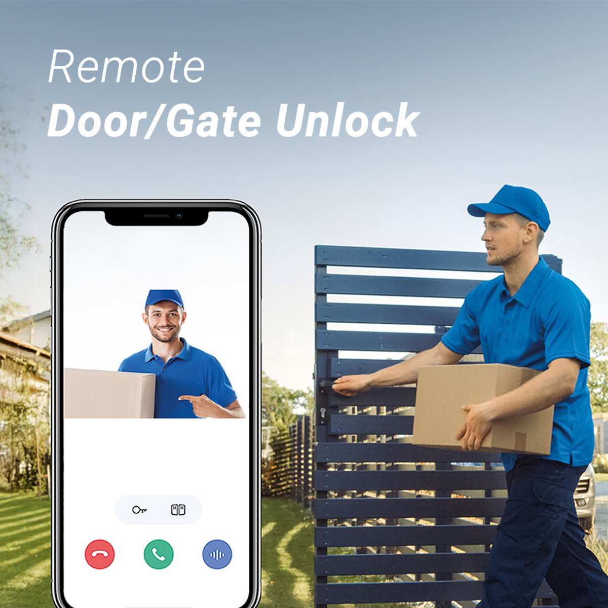 EZVIZ HP7 2-Family Kit - 2K Dubbele Video Deurbel & Intercom - afbeelding 2