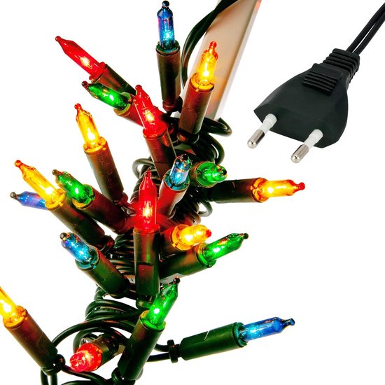 Kerst Netverlichting - Soort: Netverlichting Lamptype: Led (104 lampjes) Lichtkleur: Warm wit Toepassing: Binnen en buiten Geschikt voor: System 31V Verlichte lengte: 2 meter Extra: Dimbaar en koppelbaar