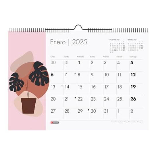 Miquelrius - Calendario de Pared 2025, Calendario A3