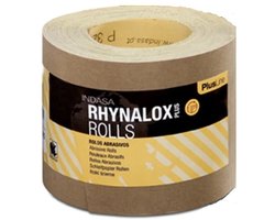 Schuurpapier rol 5 meter lang en 93mm breed korrel p80 Indasa Rhynalox