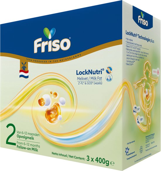 Friso 2 Opvolgmelk - vanaf 6 maanden -1.2kg - doos van Merkloos — afbeelding 4