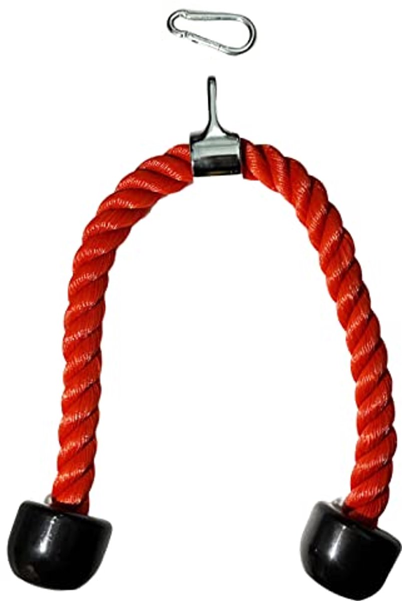 Tricep Touw voor Kabel Machine - 27 Inch Triceps Touw voor Thuis Gym