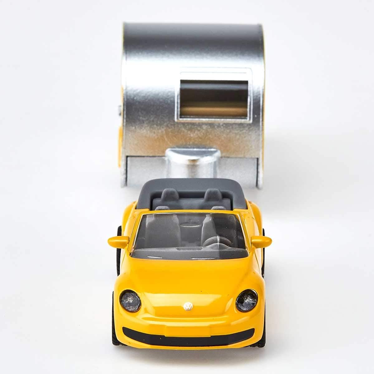 SIKU 1629, Volkswagen Beetle met Caravan, metaal/kunststof — afbeelding 2