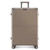 ONYX Hybrid Pro Check-in Koffer Large 100 Liter - Gerecycled Polycarbonaat en Ritsloos Design - Reiskoffer met TSA slot en Spinner wielen - Desert Clay