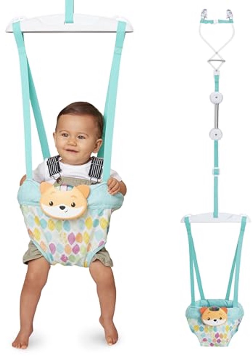 2-in-1 Muziek & Lichten Doorway Jumper - Actieve activiteitentrui voor baby's met bewegingsgeactiveerde geluiden