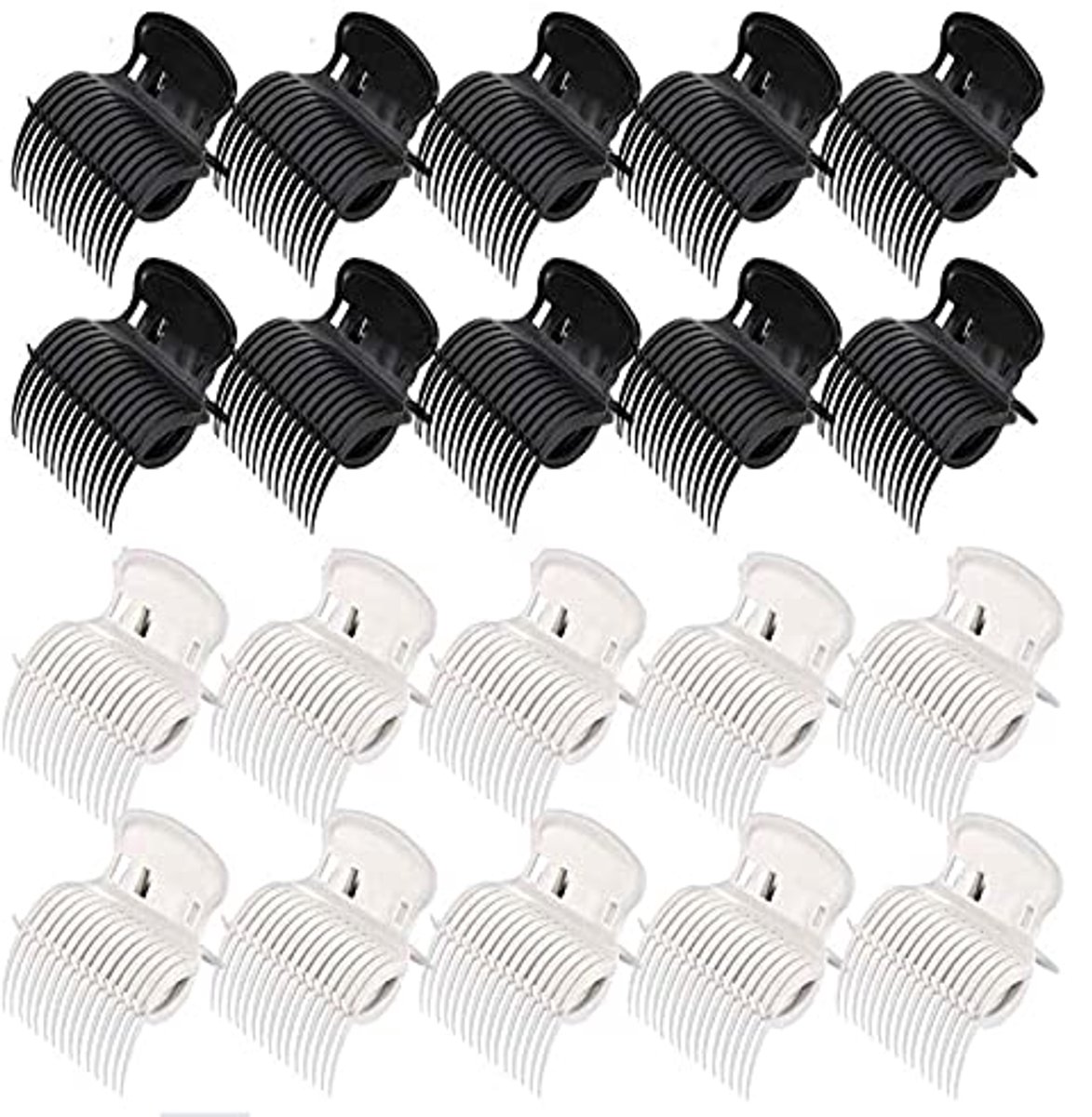 Hot Roller Clips - 24 Stuks Haarkrultang Klauwclips voor Professionele Styling