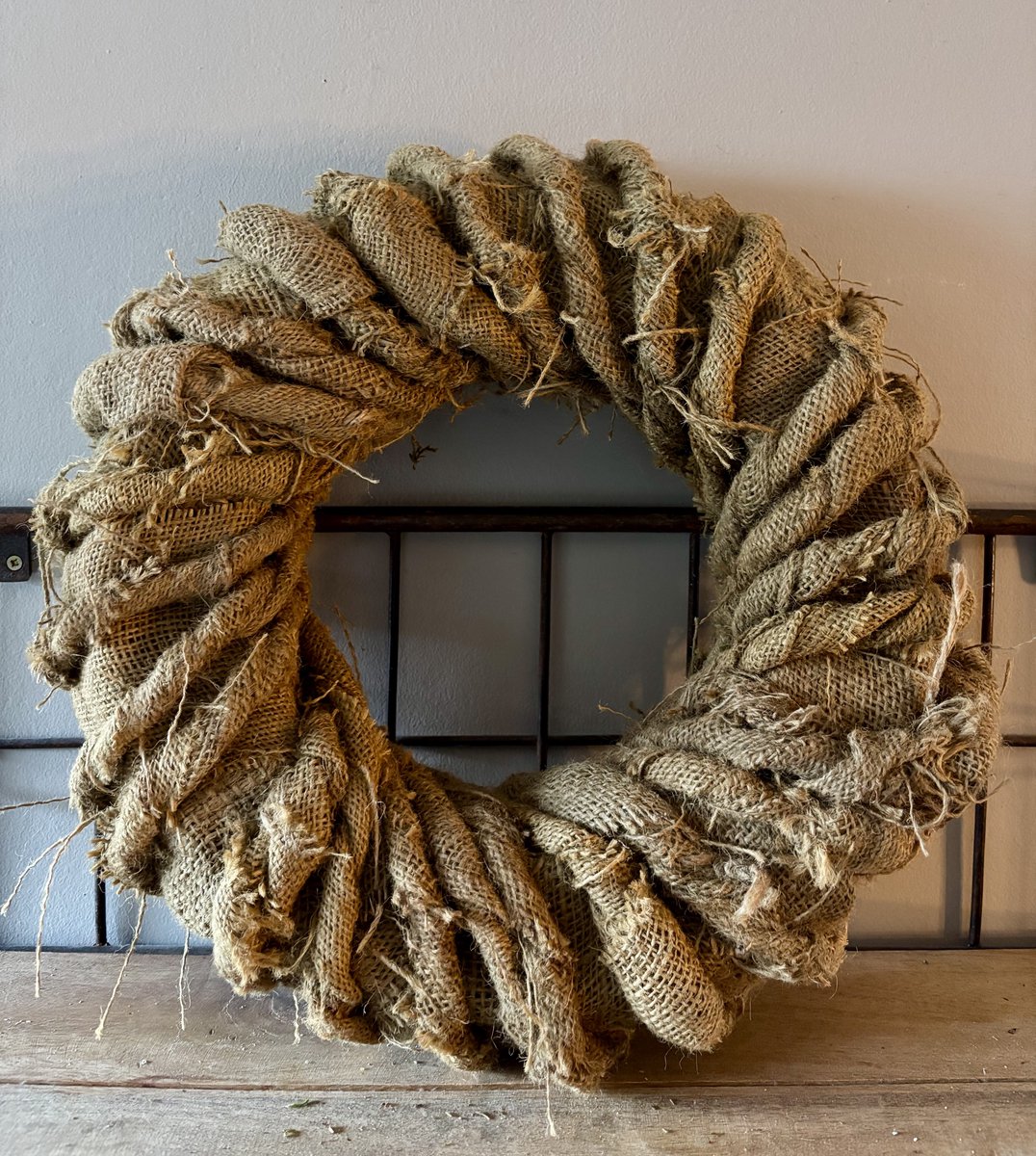 Krans Jute | 41 cm doorsnede | December | Sinterklaas | Kerst | Naturel | Woonkrans | Woonaccessoires | Woonaccessoire | Woning | Woon | Sfeer | Interieur | Inrichting | Decoratief | Decoratie | Deco | DIY | Pasen | Voorjaar | Lente | Landelijk