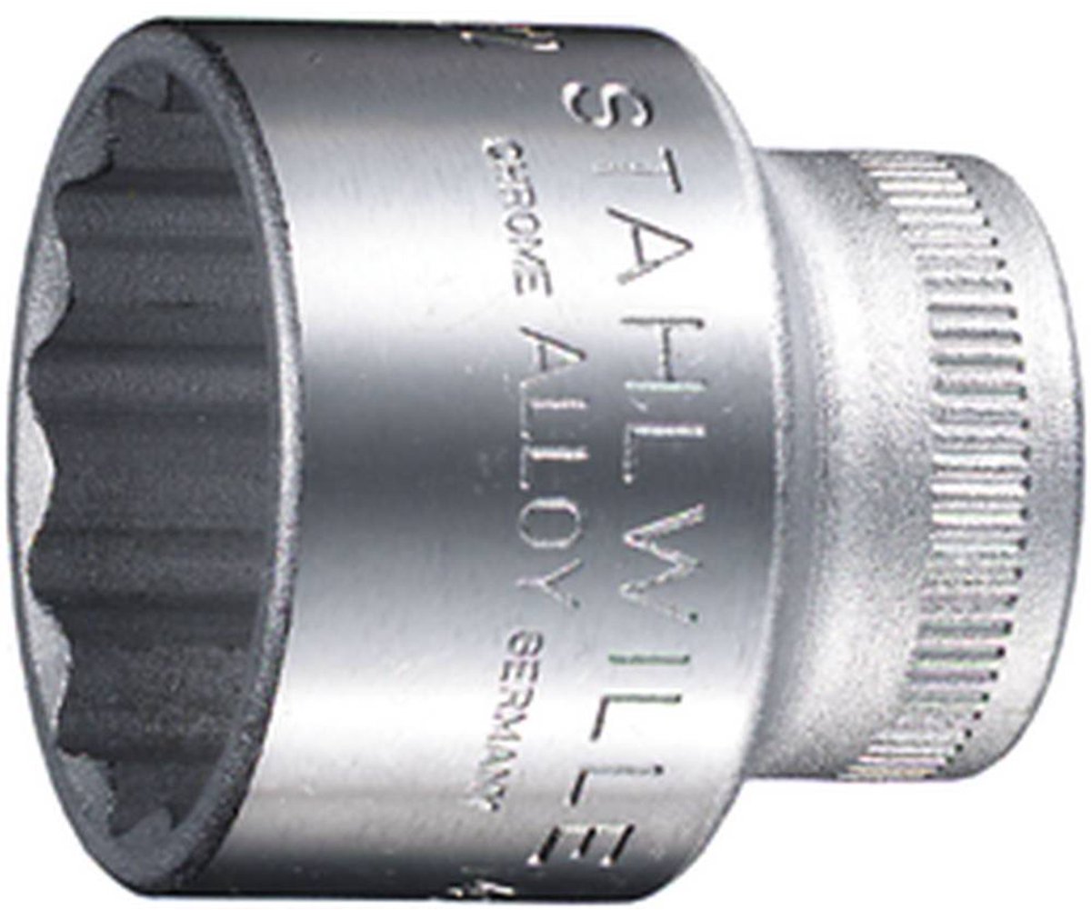 Stahlwille 45 A 9/16 02410034 Dubbel zeskant Dopsleutelinzetstuk 9/16 3/8 (10 mm)