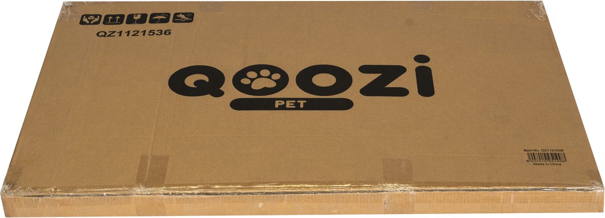 Qoozi Pet Konijnenren – 220x85x103 cm – Met Afdekzeil (Oxford 190T, Groen) – Opvouwbare Dierenren voor Buiten – Stevig & Weerbestendig – QZ1121536 thumbnail 7