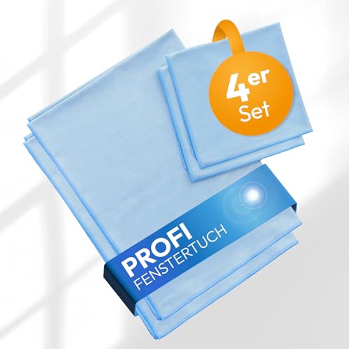 Duurzame Microvezel Ruitdoeken Set - Streepvrij en Absorberend - 40 x 40 cm & 50 x 75 cm