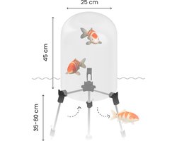 FishView Luxe Viskoepel & Vistoren - Ø 25cm - Premium Vijverdecoratie