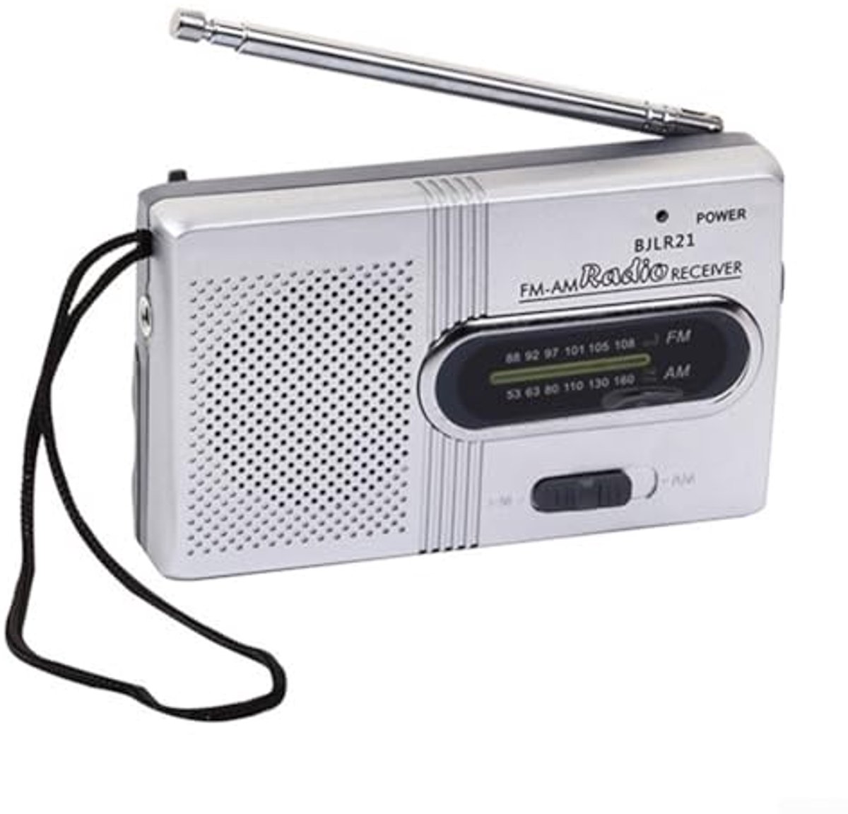 Lichtgewicht Draagbare Pocket Radio met Volledige Banddekking