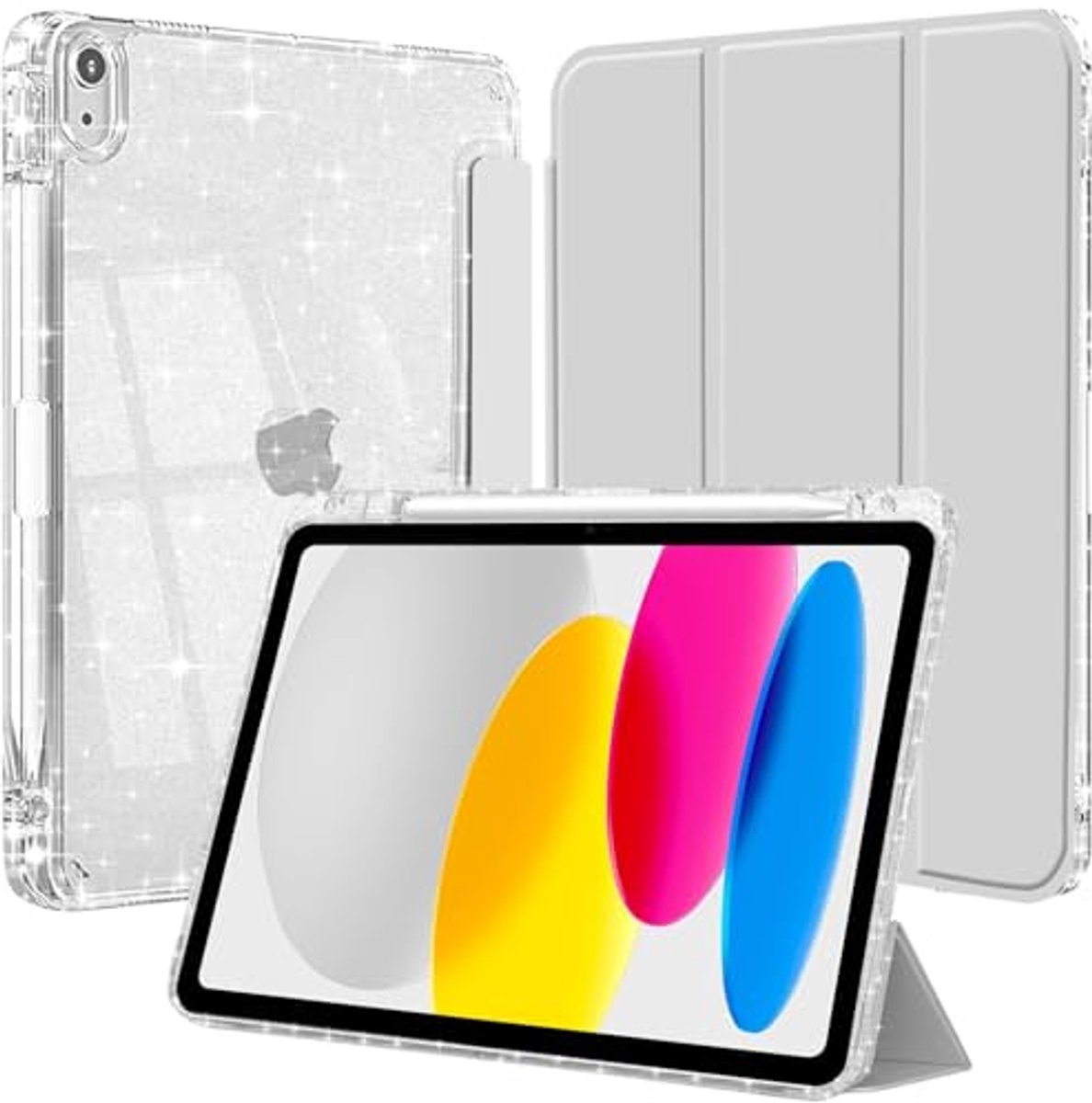 Stootvaste Case voor iPad 11 Inch (A16) 11e Generatie en 10e Generatie met Pencil Houder