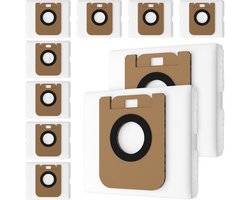10 stofzakken geschikt voor Dreame Z10/Z20 stofzakken Station H30 / Dreame robotstofzuigeraccessoires Compatibel met Dreame Z10/Z20 stofzakken Station H30 / Dreame stofzuigeraccessoire stofzak