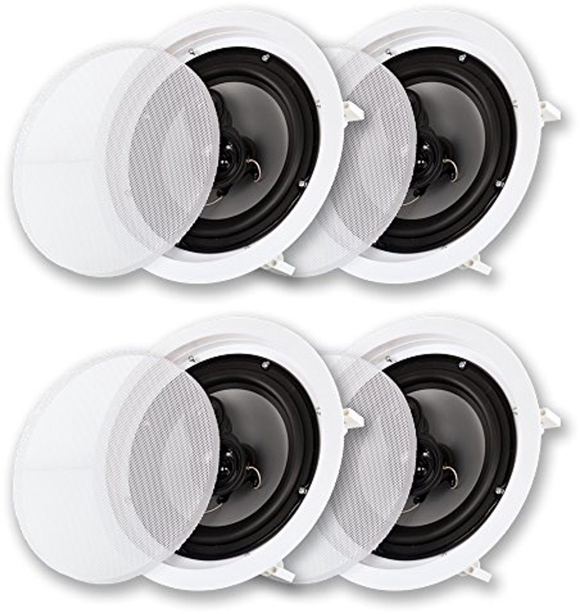 In-Wand/Plafond Luidsprekers 3-Weg 8 Inch met 350 Watt Vermogen voor Thuisbioscoop