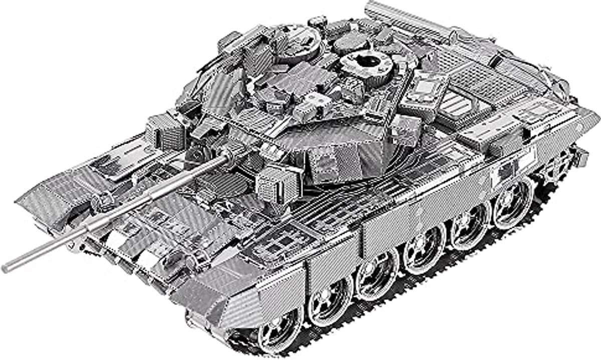 3D metaal puzzelset volwassenen tank modelbouwset