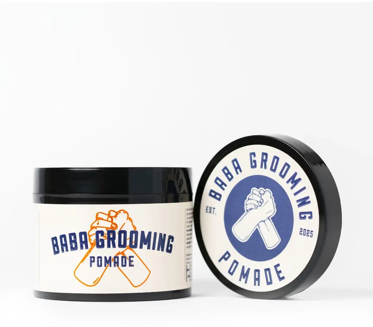 Baba Grooming Pomade 120ml - Medium Hold - Waterbasis - Natuurlijke Glans