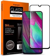 Spigen Screenprotector Full Cover Glass Samsung Galaxy A40 - Zwart