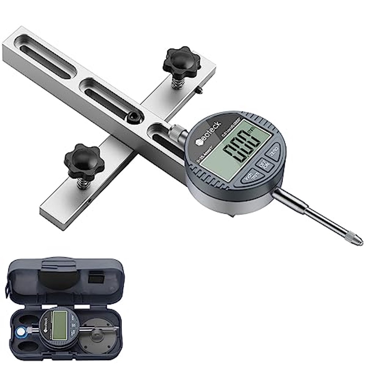 Digitale Meetklok voor Tafelzagen en Werkplaatsmachines - Precisie Metingen en Uitlijning