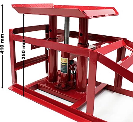 Bol Ramp Hydraulische Auto Liftbrug Ramps - Verstelbare Hoogte tot 30 cm - 2000 ...