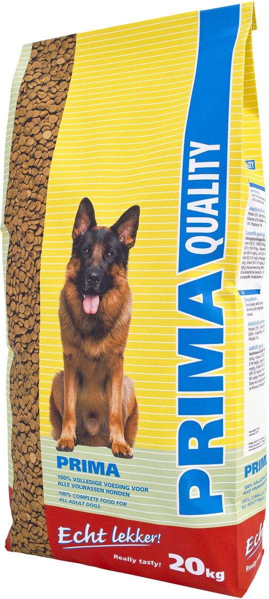 Fokker Fokker hondenvoer Prima Quality 20 kg met Rex Speciality zachte beloning kip 500 gram