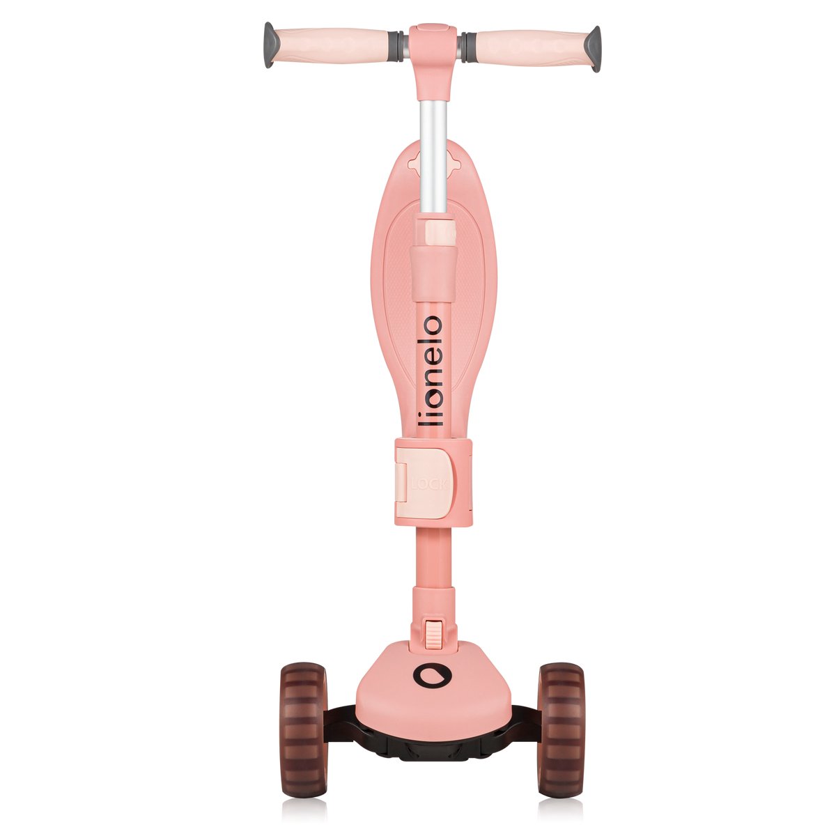 Lionelo Franky Kinderstep 2in1 - LED - 3 wielen - tot 50kg - Fiets en scooter 2in1 - Grote verlichte wielen  - Speelgoedmandje — afbeelding 18