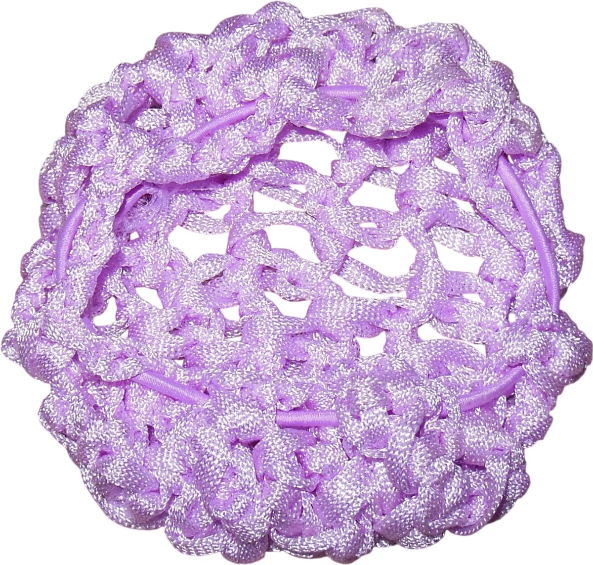 Haarnetje/Knotnetje lila grof