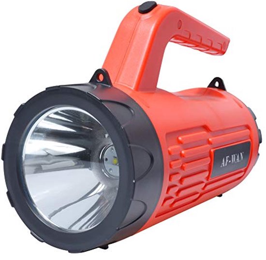 AF-WAN Handschijnwerper, Oplaadbaar USB, 6000 Lumen LED-Handlamp