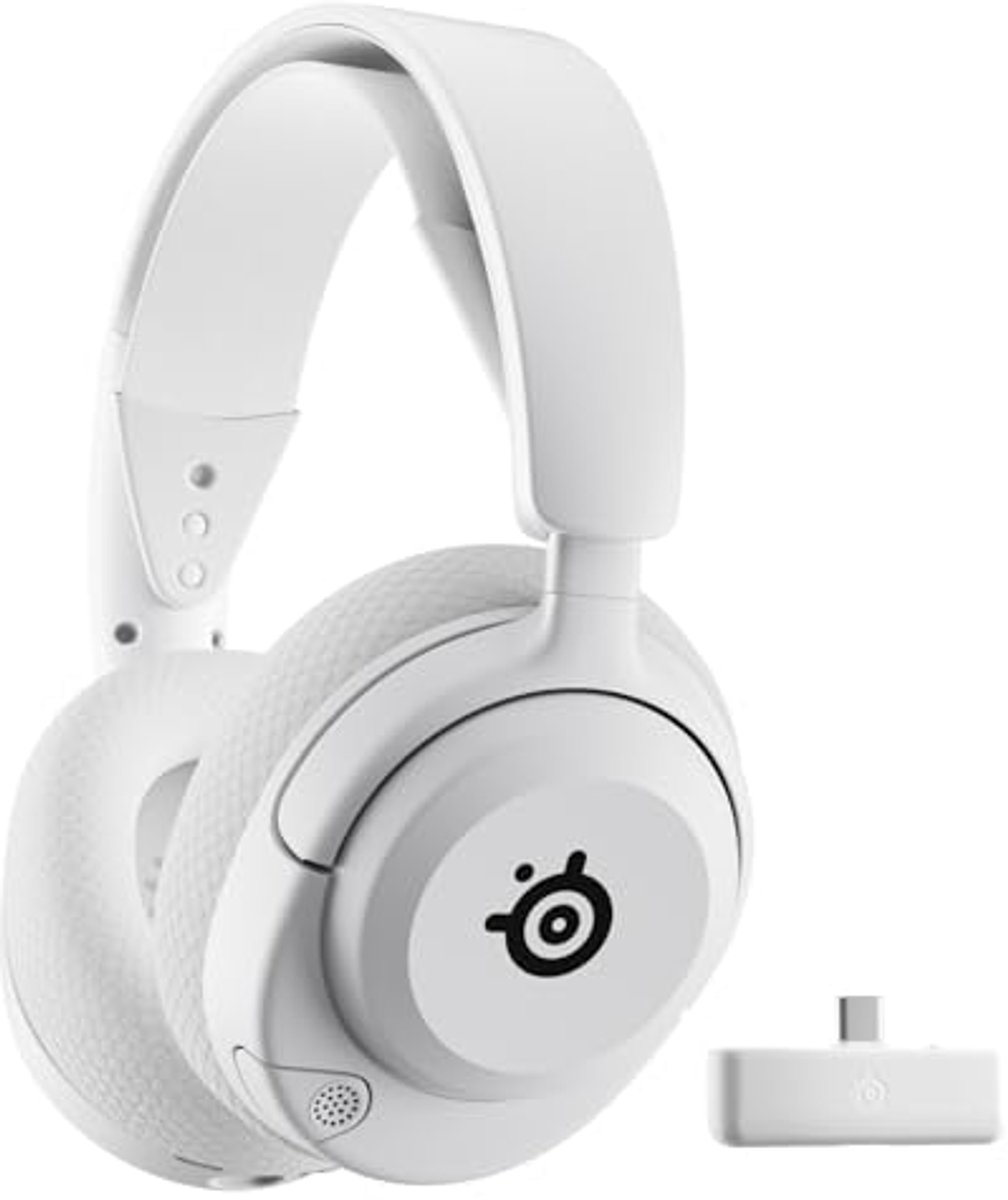 Draadloze Gaming Headset met Neodymium Magnet Drivers - 100+ Audio Presets - 60U Batterijduur - 2.4GHz Bluetooth - Heldere Microfoon