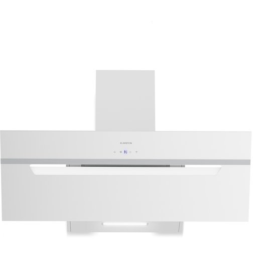 Hotte Murale KKT KOLBE ECCO6005WM – 60 Cm – Inox/verre Blanc – A+++ – WiFi