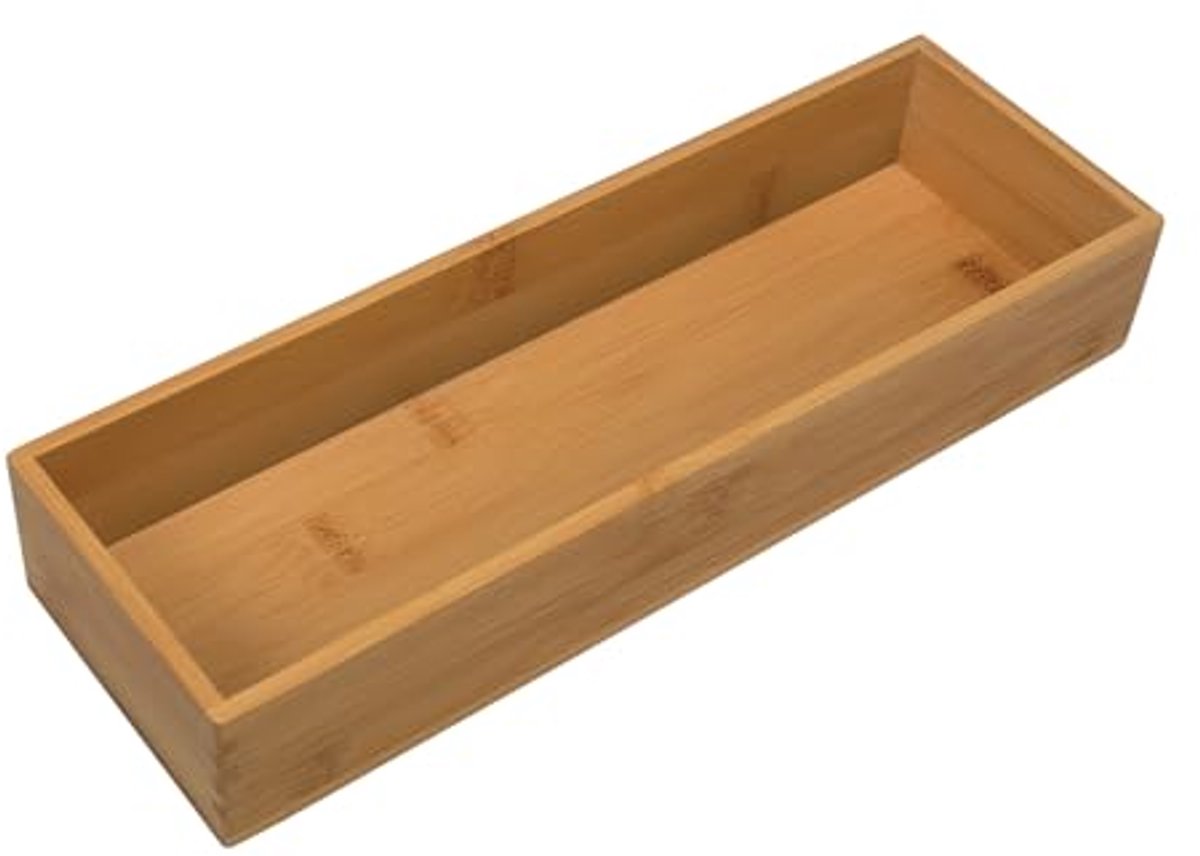 Bamboe Lade Organizer - Multi-Functionele Organizer voor Keuken en Kantoor