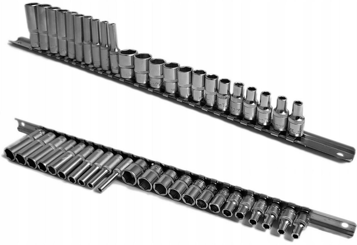 Yato 1/4'' Dopslagsleutel Set Kort & Lang (4-14mm)