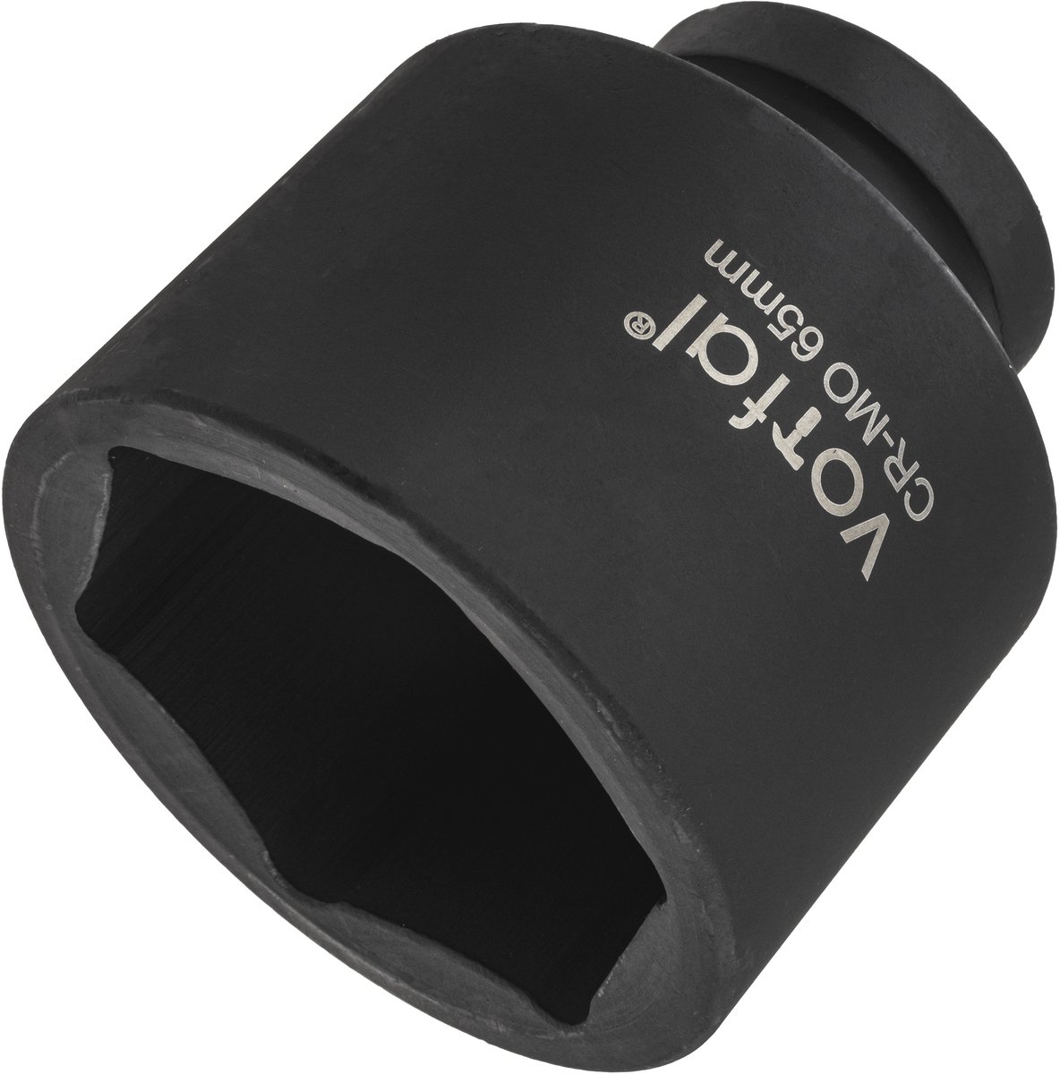Slagdoppen 1" 65mm CR-MO 6-kant, lange uitvoering