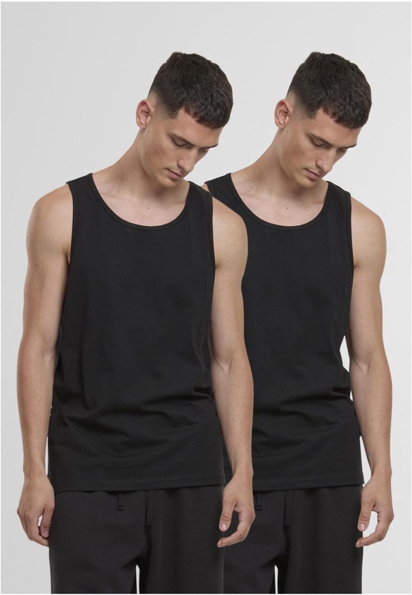 Urban Classics Loose 2Pack Tanktop 4XL Zwart