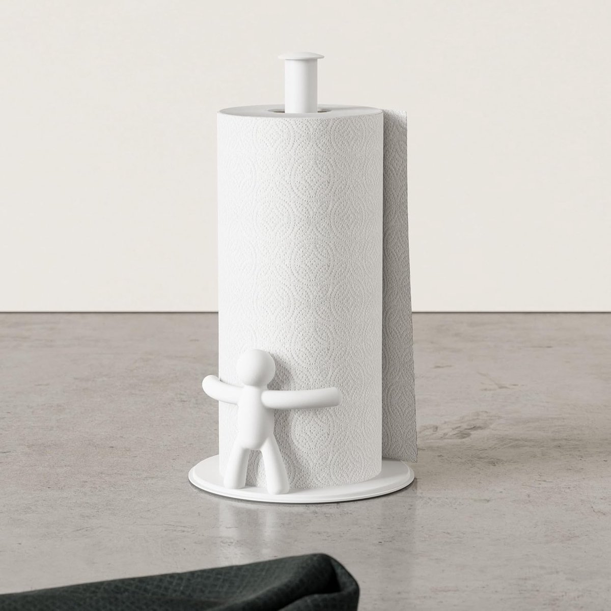 Famanu - Keukenrolhouder Buddy Paper TWL HLDR KD Wit, Standard