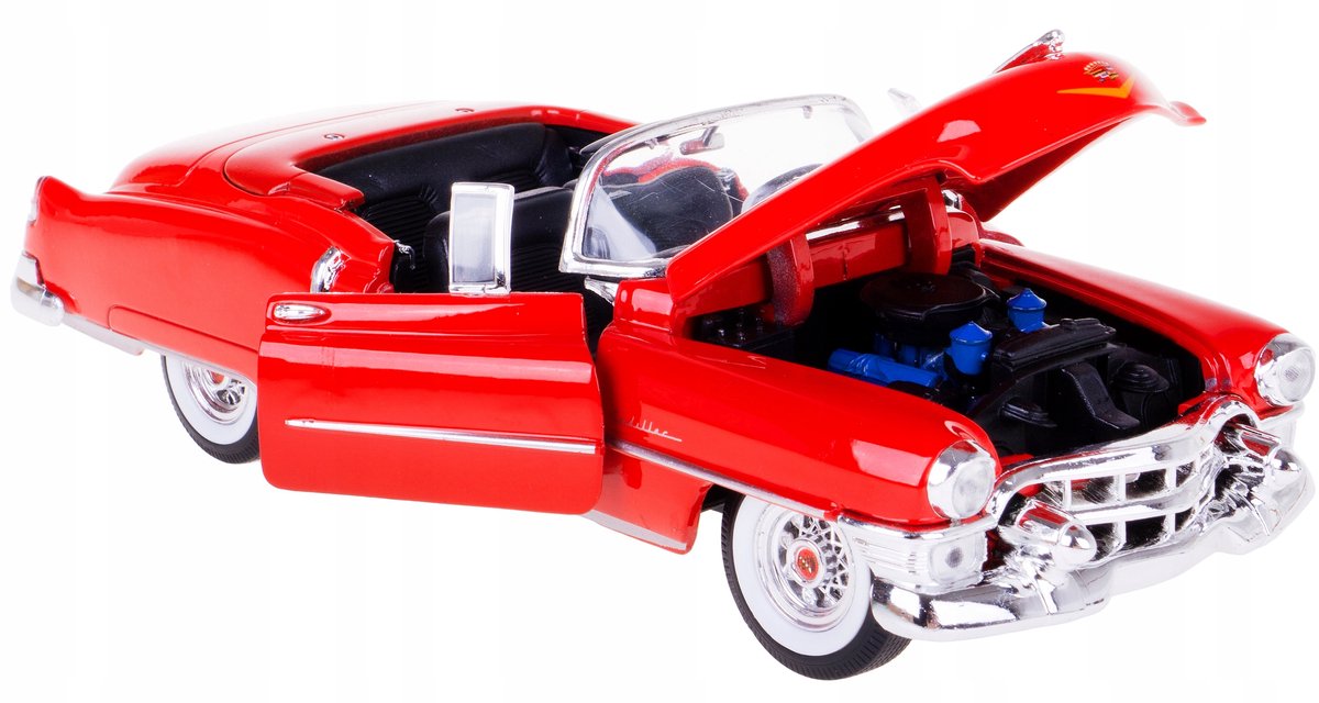 Welly Cadillac Eldorado '53 Modelauto 1:24 Rood Metaal
