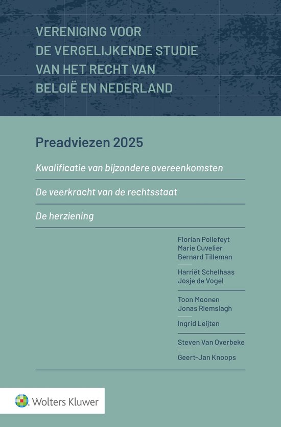 Preadviezen 2025 (VVSRBN) - cover