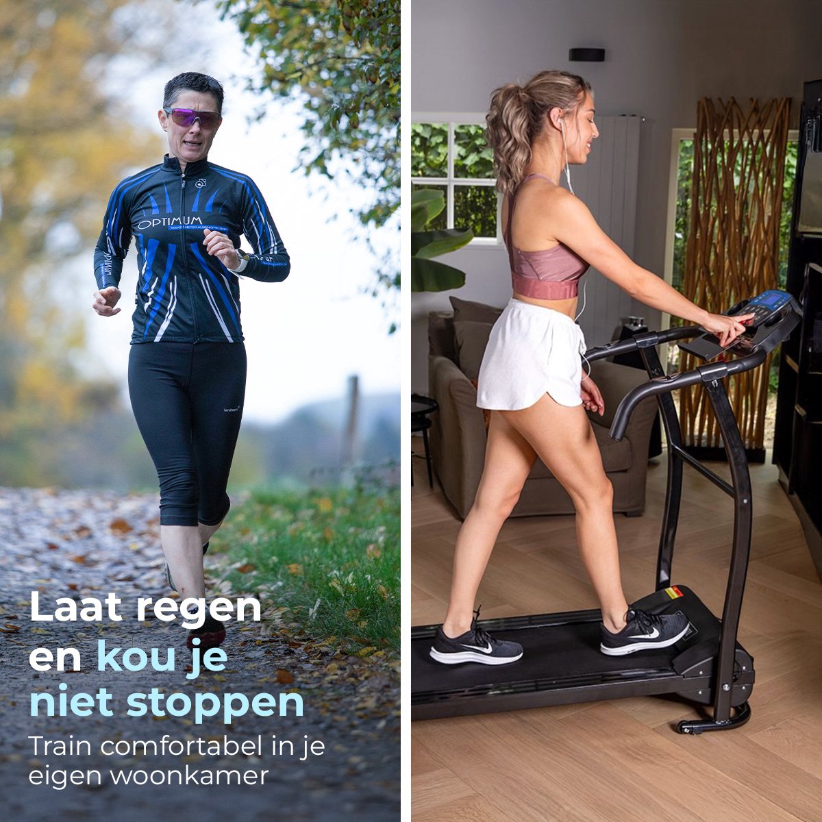 BluMill Loopband 10 km/u 12 Programma's Zwart - afbeelding 2