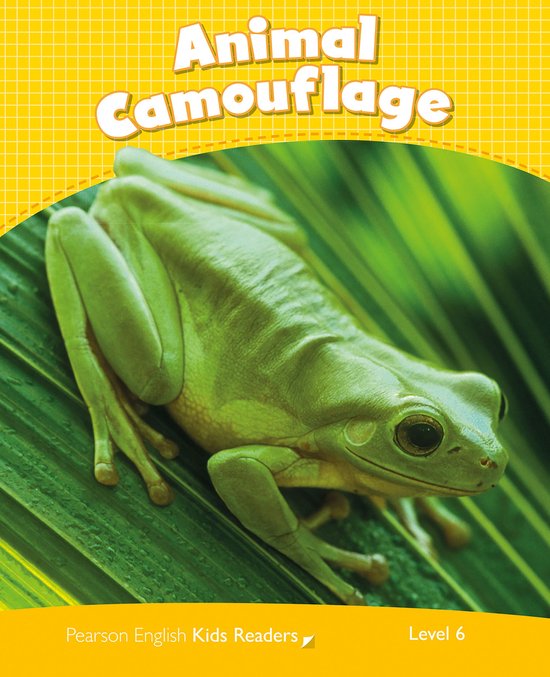 Pearson English Kids Readers - Level 6: Animal Camouflage eP ... - cover