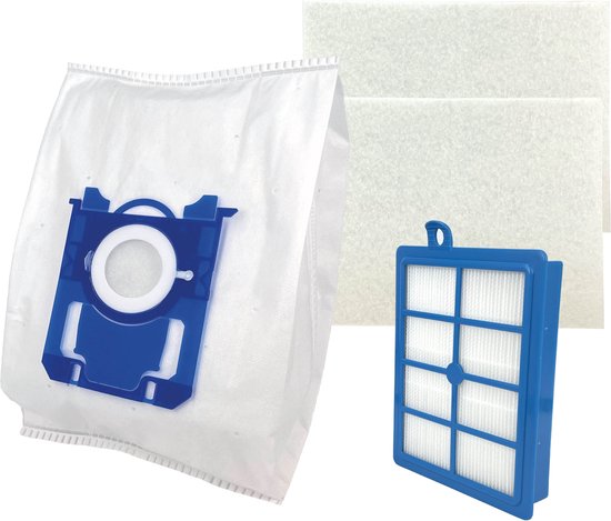 20 PARTS4® Stofzuigerzakken + HEPA & motorfilters geschikt voor AEG VX6 / VX7 / VX8 serie | Complete set met 20 stofzuigerzakken, HEPA H12 filter en 2 motorfilters