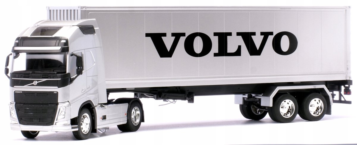Welly Volvo FH Containervrachtwagen Schaal 1:32 Metaal