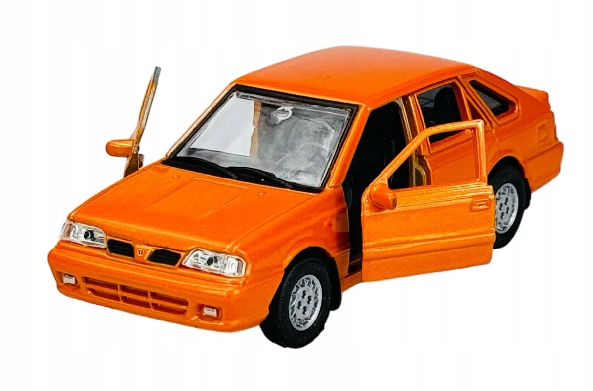 Welly Polonez Caro Plus Oranje Metaal 1:34 - Nieuw model