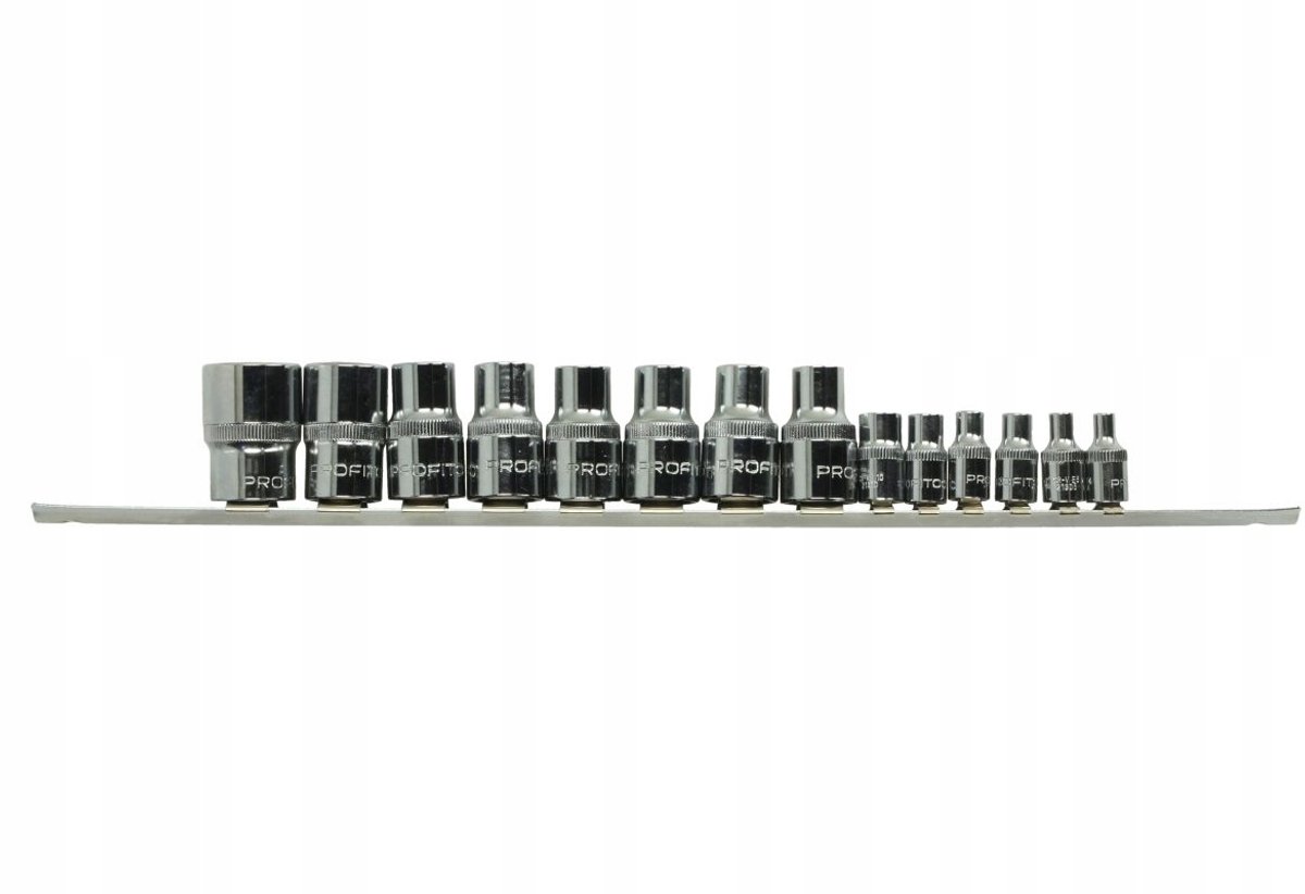 PROFITOOL E-TORX-sleutelset 1/2" & 1/4" - 14 Delig