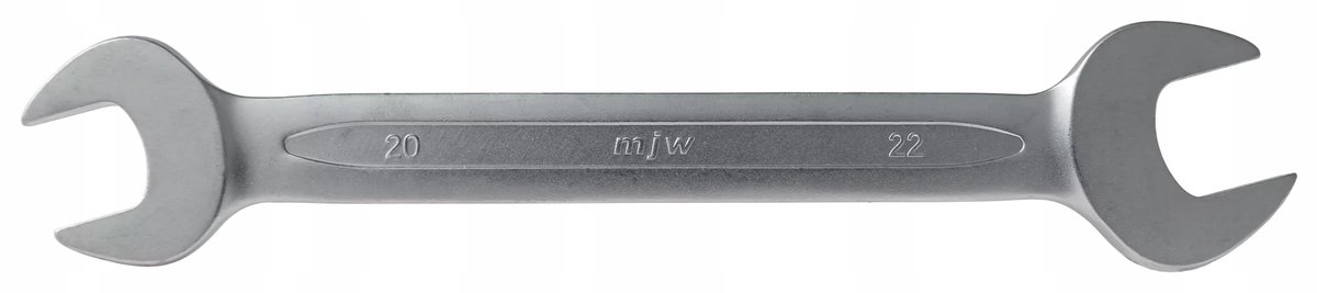 MJW Ringsleutel 20x22mm CrV Staal DIN ISO 3318 Satijn