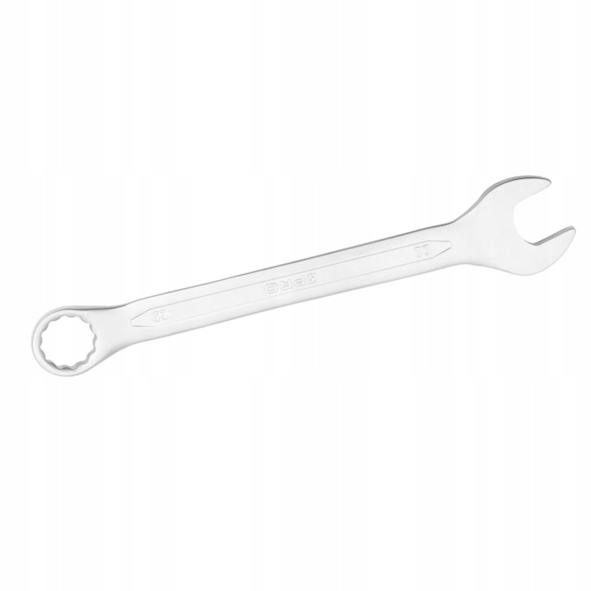Professionele ringsleutel 19 mm, 15° gebogen