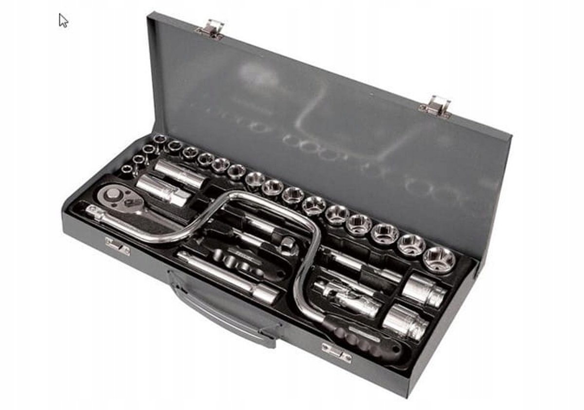 PROLINE 28-delige 1/2" doppenset (8-32mm)