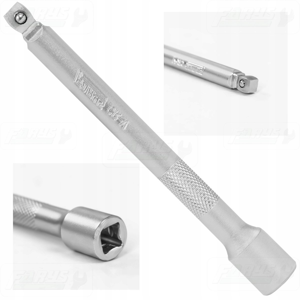 Verstelbare Verlengkabel 1/4" 100mm CrV - Ideaal voor Krappe Plekken